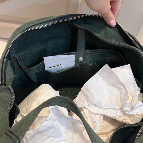 CELINE GREEN SUEDE BAG - Picture 9 of 16